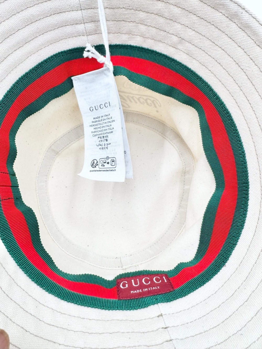 Gucci Printed Cotton Canvas Bucket Hat - L - Picture 5 of 6